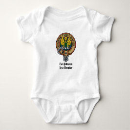 Klan Johnston Vapensköld Baby Bodykostym T Shirt