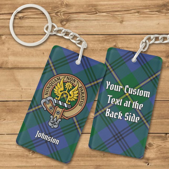 Klan Johnston Vapensköld Keychain (Skapare uppladdad)