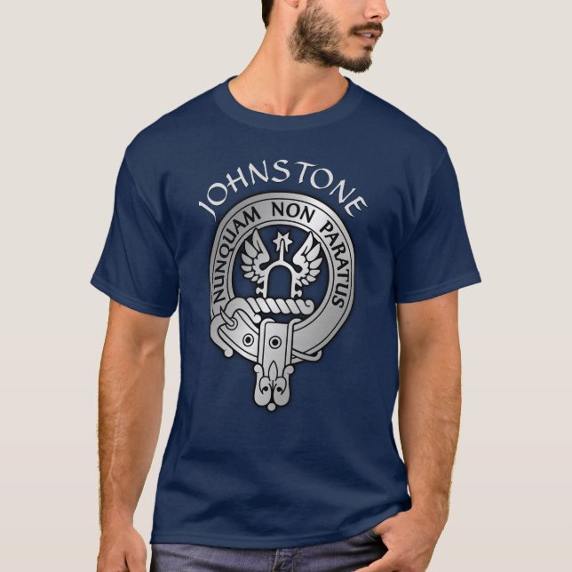 Klan Johnstone Vapensköld T Shirt (Framsida)