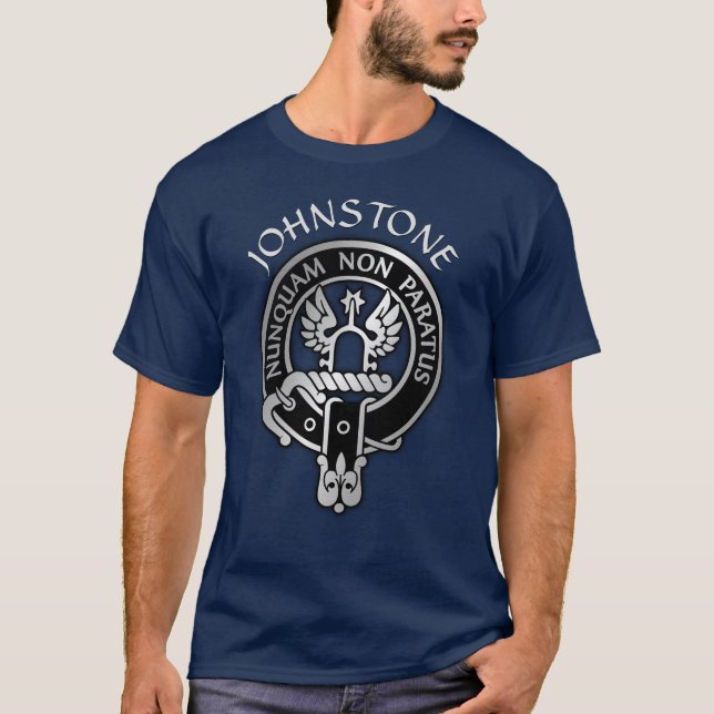 Klan Johnstone Vapensköld T Shirt (Framsida)