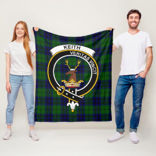 Klan Keith Modern Tartan Play Fleecefilt