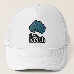 Klan Keith Scotland Proud Tartan Fist Truckerkeps