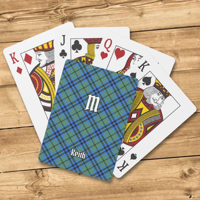 Klan Keith Tartan-betalkort Casinokort (Skapare uppladdad)