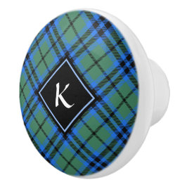 Klan Keith Tartan Ceramic Knob Knopp