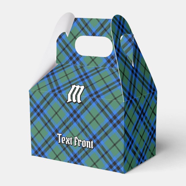 Klan Keith Tartan Favor Box Presentaskar (Framsidan Sidan)