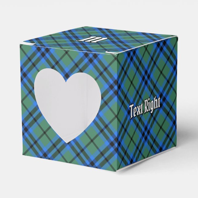Klan Keith Tartan Favor Box Presentaskar (Framsidan Sidan)