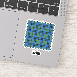 Klan Keith Tartan Sticker Klistermärken