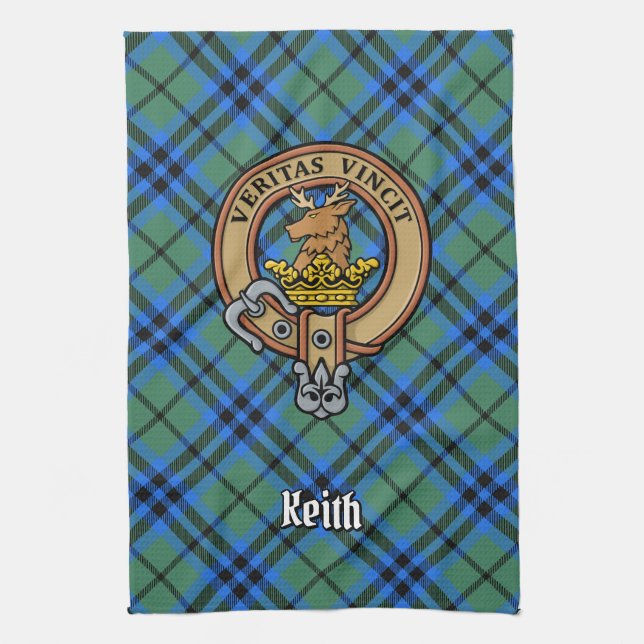 Klan Keith Vapensköld Kitchen Towel Kökshandduk (Vertikal)