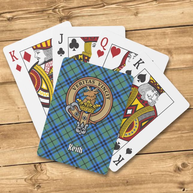 Klan Keith Vapensköld Uppspelningskort Casinokort (Skapare uppladdad)