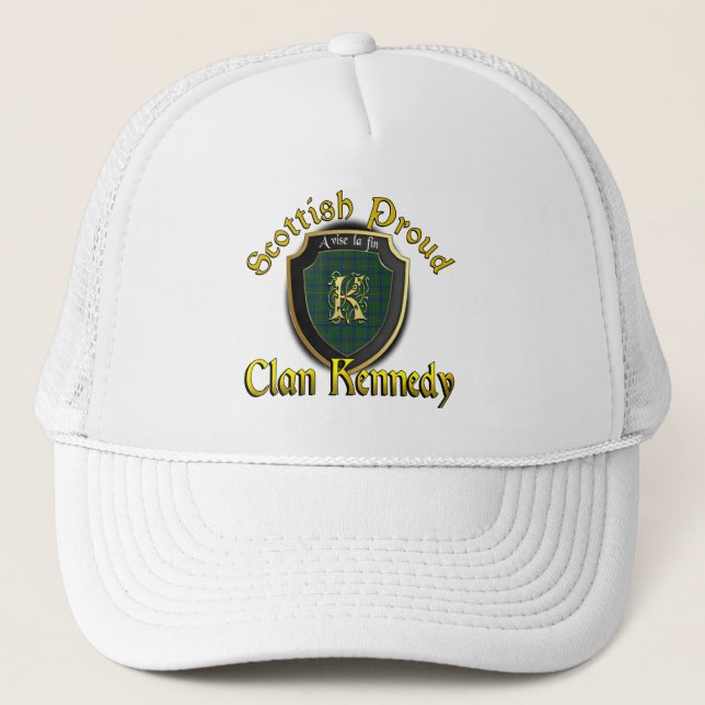 Klan Kennedy Scottish Dynasty Cap Truckerkeps (Framsida)
