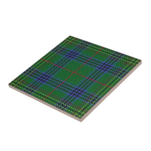 Klan Kennedy Scottish Expression Tartan Kakelplatta