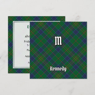 Klan Kennedy Tartan Inbjudningar