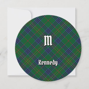 Klan Kennedy Tartan Inbjudningar