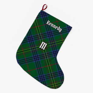 Klan Kennedy Tartan Stor Julstrumpa