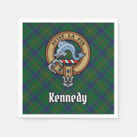 Klan Kennedy Vapensköld över Tartan