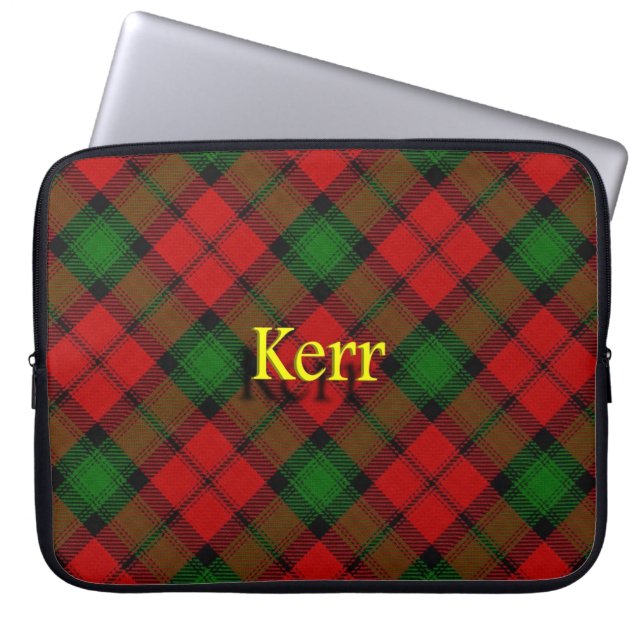 Klan Kerr Scottish Laptop Sleeve (Framsidan)