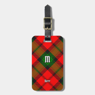 Klan Kerr Tartan Bagagebricka