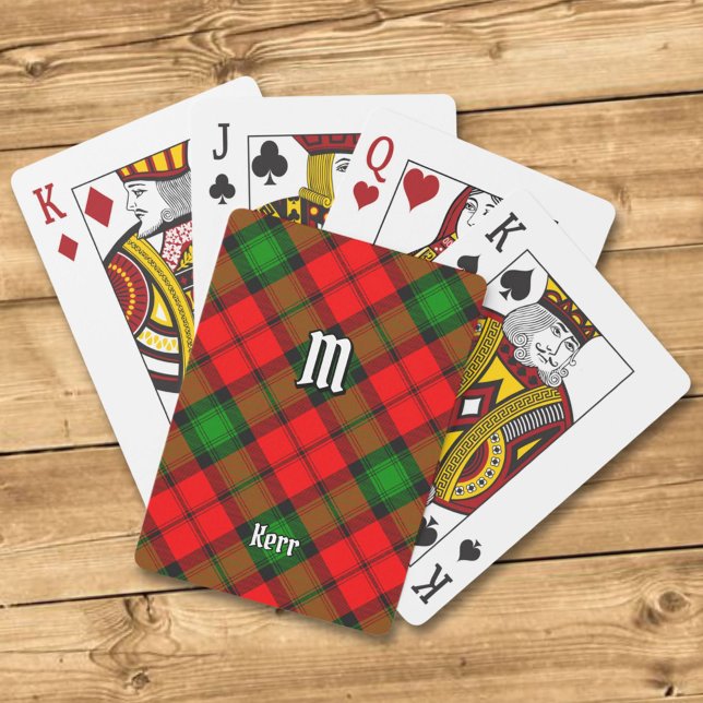 Klan Kerr Tartan Casinokort (Skapare uppladdad)