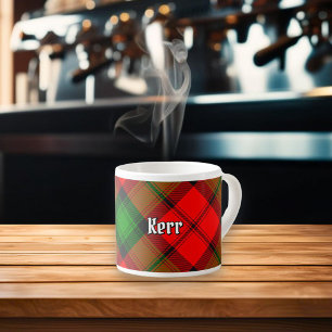 Klan Kerr Tartan Espressomugg