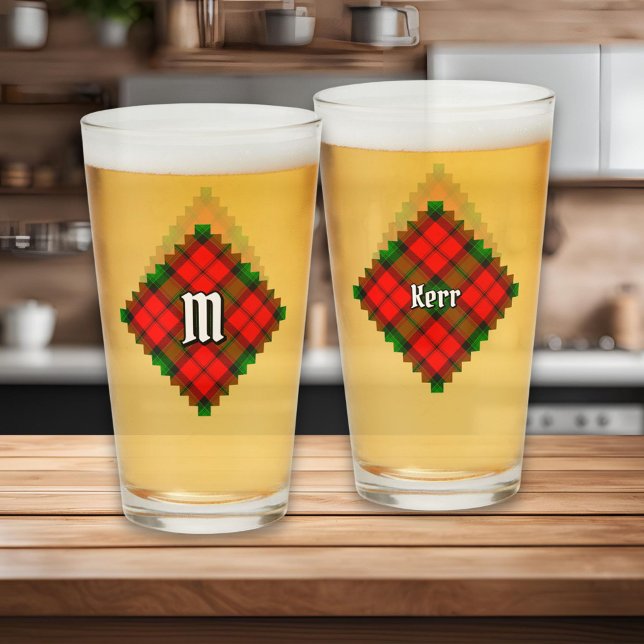 Klan Kerr Tartan Glaskopp (Skapare uppladdad)
