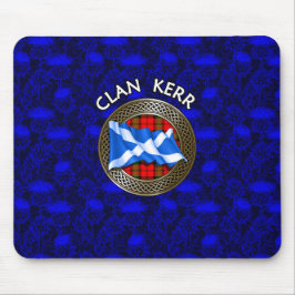 Klan Kerr Tartan Knot & Flagga Musmatta