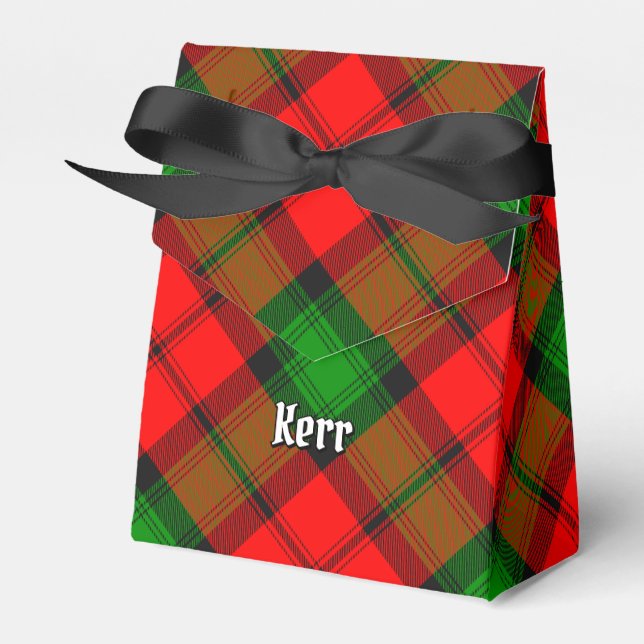 Klan Kerr Tartan Presentaskar (Framsidan Sidan)