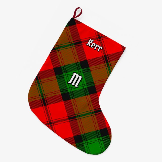 Klan Kerr Tartan Stor Julstrumpa (Framsidan (Hängande))