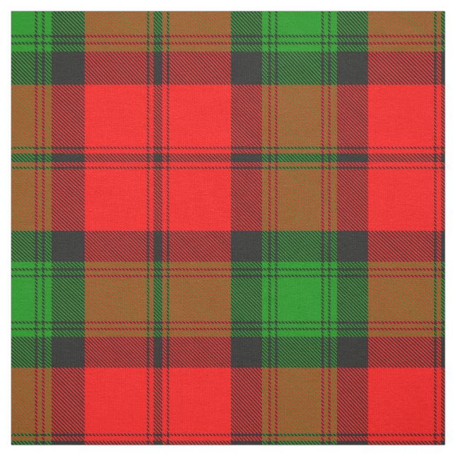 Klan Kerr Tartan Tyg (Provkarta)