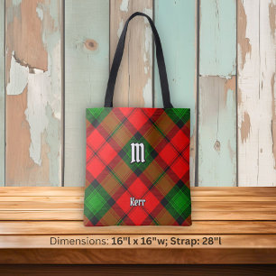 Klan Kerr Tartan Tygkasse