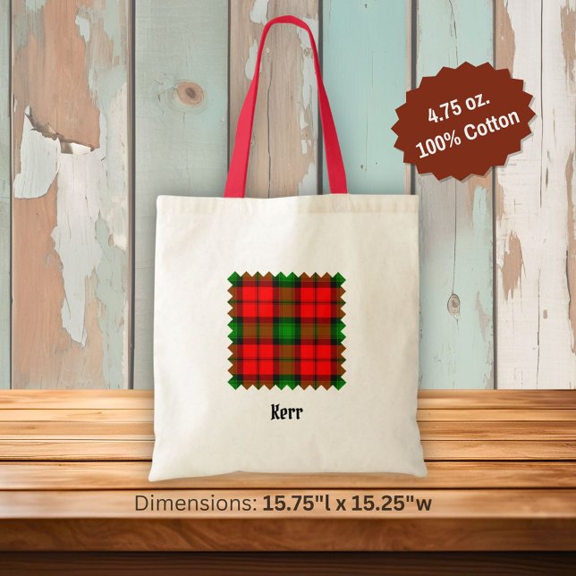 Klan Kerr Tartan Tygkasse (Skapare uppladdad)