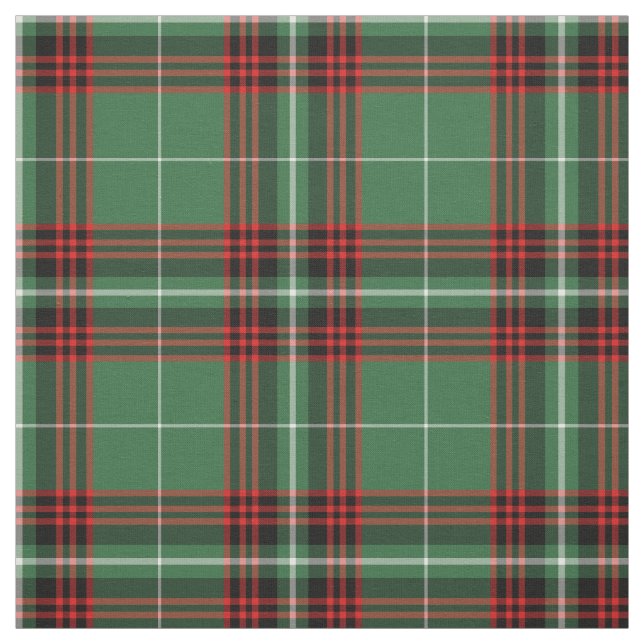 Klan Kiernan Tartan Grönt Irish Play Tyg (Provkarta)