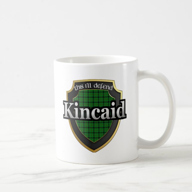 Klan Kincaid Scottish Dynasty Tartan Mugg Kopp (Höger)