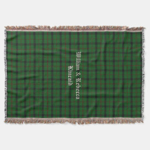 Klan Kincaid Tartan Play Anpassningsbar Throw Blan Filt