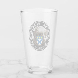 Klan Kirkpatrick "I MAK SICCAR" Glass Tumbler Glaskopp