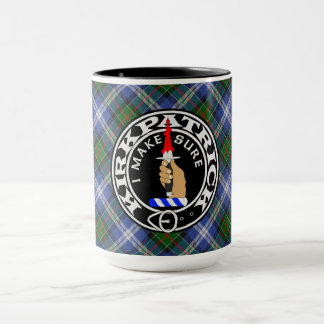 Klan Kirkpatrick Society tartan mugg