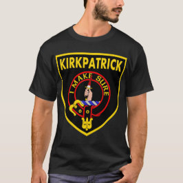 Klan Kirkpatrick STORGE logotyp på svart T-shirt