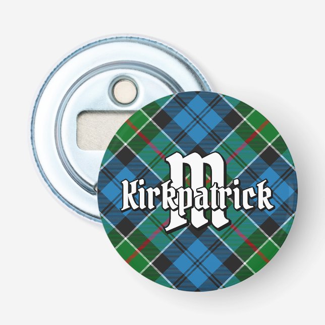 Klan Kirkpatrick Tartan Flasköppnare (Framsidan)