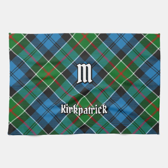 Klan Kirkpatrick Tartan Kökshandduk (Horisontell)
