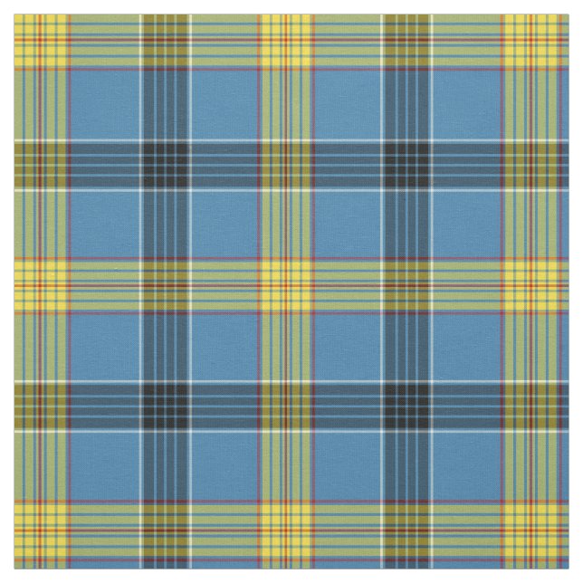 Klan Laing Tartan Tyg (Provkarta)
