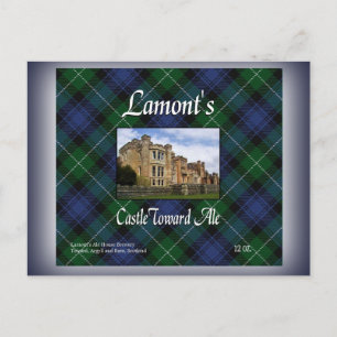 Klan Lamont Castle Toward Ale Vykort