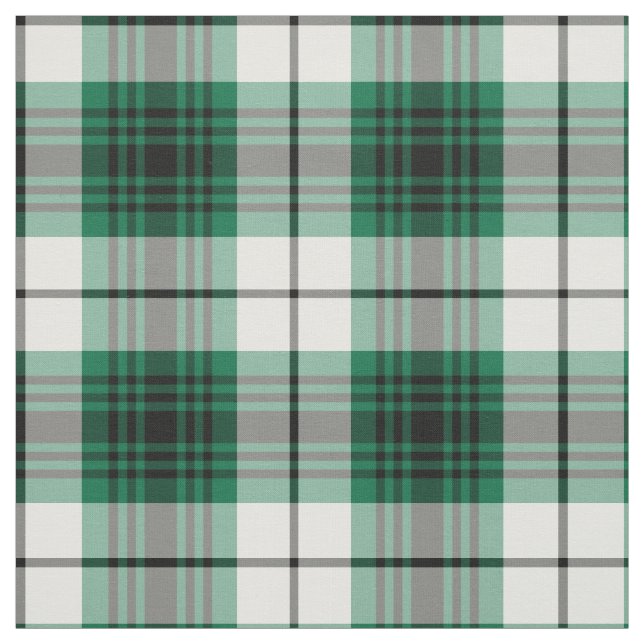 Klan Lamont Dress Tartan Grönt Play Tyg (Provkarta)