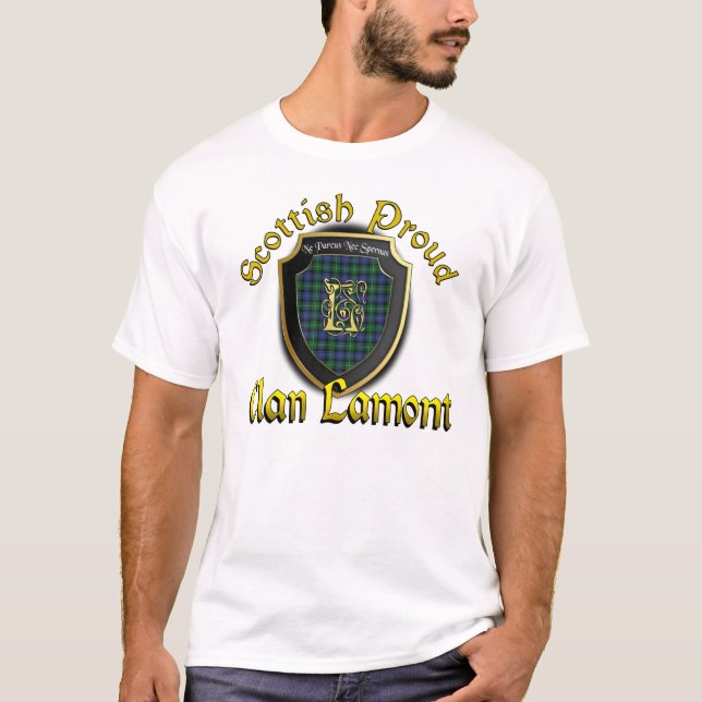 Klan Lamont Scottish Proud Shirts Tröja (Framsida)