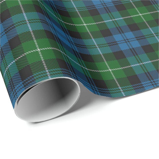 Klan Lamont Scottish Tartan Wrapping Papper Presentpapper (Rullad Hörn)