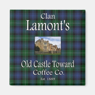 Klan Lamont's Old Castle Toward Coffee Co. Magnet