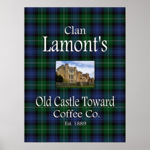 Klan Lamont's Old Castle Toward Coffee Co. Poster
