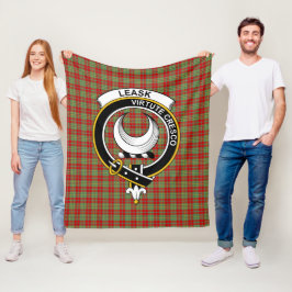 Klan leask Modern Tartan Play Fleecefilt