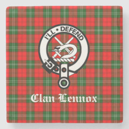 Klan Lennox Vapensköld Badge & Tartan Stenunderlägg