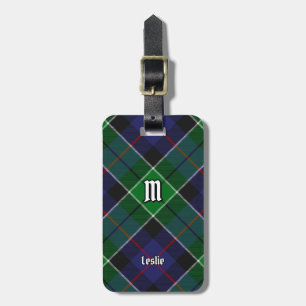 Klan Leslie Hunting Tartan Bagagebricka