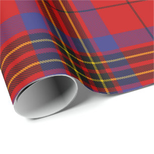 Klan Leslie Red Tartan Presentpapper