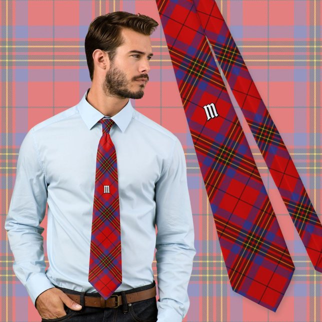 Klan Leslie Red Tartan Slips (Skapare uppladdad)
